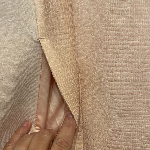 H by Halston Blush Pink Moto Jacket - Picture 6 of 8